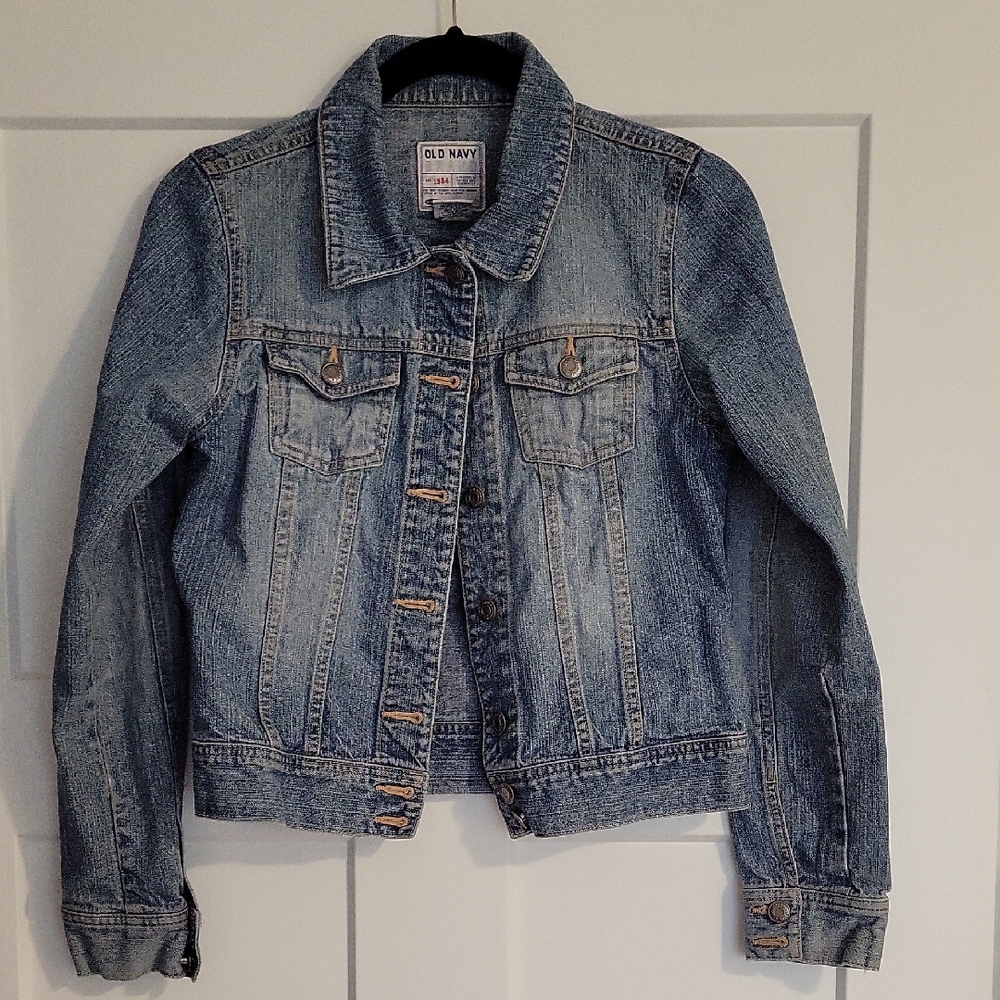 Old Navy Women's Blue Denim Jacket